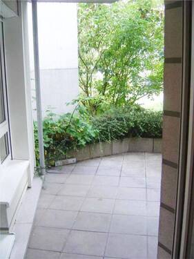 Terrasse - Terrassenwohnung mit 62,00 m&sup2; in Offenbach am Main zum Kaufen