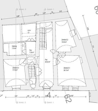 Erdgeschoss - Bestand - 