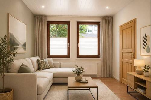 Gestaltungsvorschlag - Wohnzimmer - Mehrfamilienhaus, Wohnhaus mit 160,00 m&sup2; in Pinneberg zum Kaufen