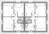 Grundriss OG - 4 Zimmer Doppelhaushälfte in Papenburg