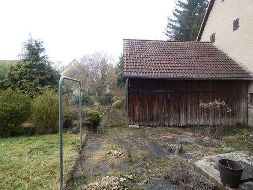 Garten u. Schuppen - 