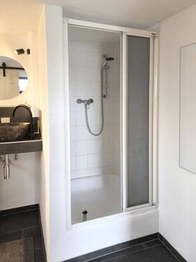 modernisierte Dusche - 