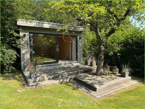 Gartenhaus in Kubus-Form - 