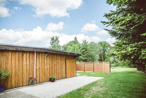 Carport mit Entspannungsecke - 
