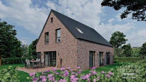 Haus 2112 Gartenansicht - 5 Zimmer Mehrfamilienhaus, Wohnhaus zum Kaufen in Saerbeck