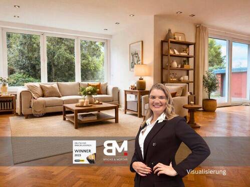 Wohnzimmer - +++ Lebensqualität neu definiert - Raum, Ruhe und Eleganz vereint +++