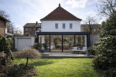 Vision eines modernen, lichtdurchfluteten Wohnbereichs mit direktem Gartenbezug - 7 Zimmer Mehrfamilienhaus, Wohnhaus in Gütersloh