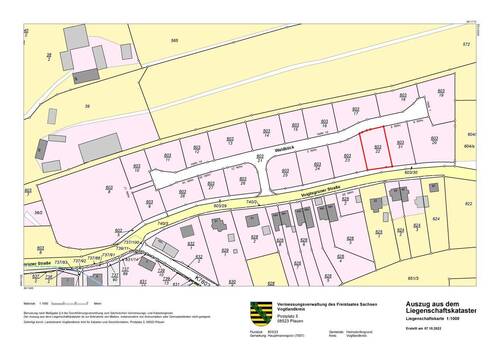 noch verfüpgbar: Parzelle 603-22 - 