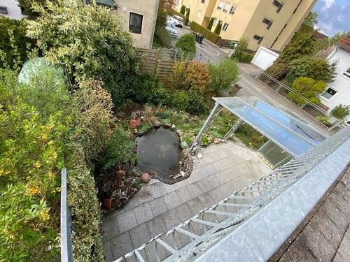 Blick vom Balkon im OG (Eltern) - 