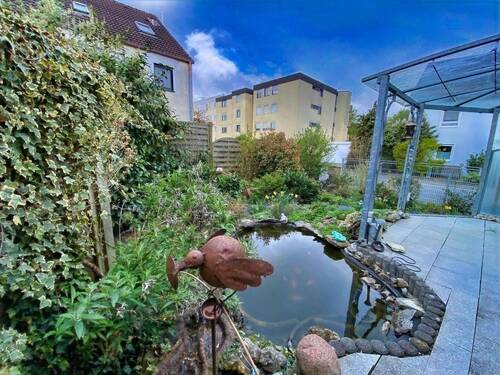 Terrasse & Garten im Süden - Reihenendhaus mit 120,00 m&sup2; in Eckental zum Kaufen