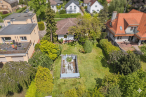 Drohnenaufnahme Gartenseite - 