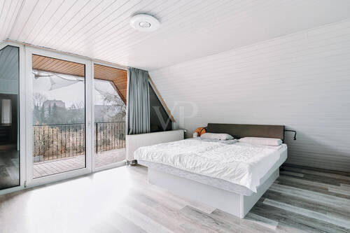 Schalfzimmer mit Loggia - 