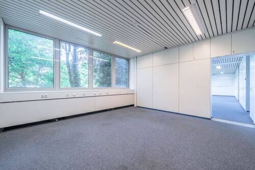 Büro mit Blick ins Grüne - 