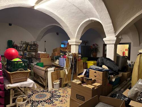 Gewölbe - Ehemaliger Stall im Gebäude - 