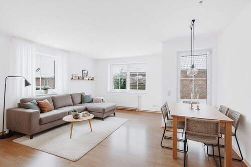 Wohn- und Essbereich - 2 Zimmer Etagenwohnung zum Kaufen in Lüneburg