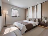 Einrichtungsbeispiel Schlafzimmer EG - 