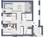 Wohnung4.möbliert.ohne.Maße - 3 Zimmer Etagenwohnung in Bad Liebenzell