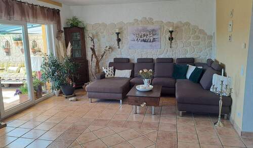 EG Wohnzimmer - Doppelhaushälfte mit 211,00 m&sup2; in Nierstein zum Kaufen