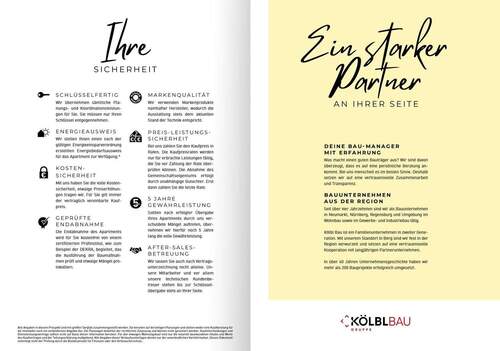 zuverlässiger Bauträger an Ihrer Seiter - 