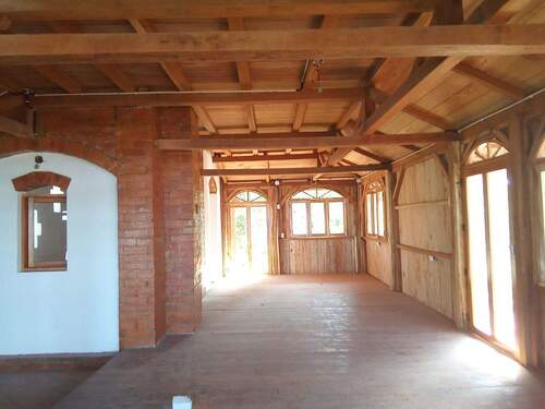 1.OG geplant f. Küche + Wohnen - 