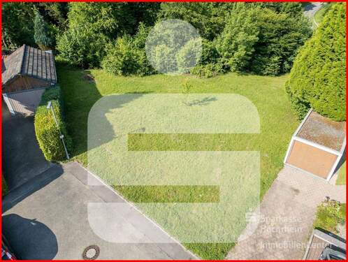 Außenansicht - Familienfreundliches Baugrundstück am Ende einer Sackgasse, kleiner Waldbestand inklusive