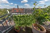 Frühstücksbalkon an der Küche - 