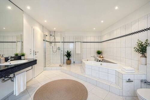 Badezimmer 1. OG visualisiert - 