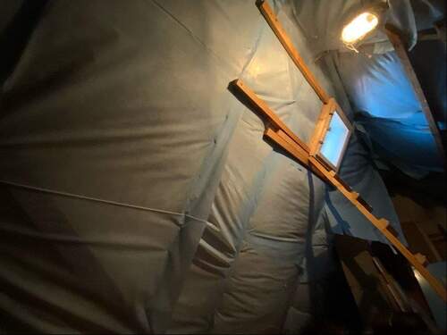 Gedämmter Dachboden - 