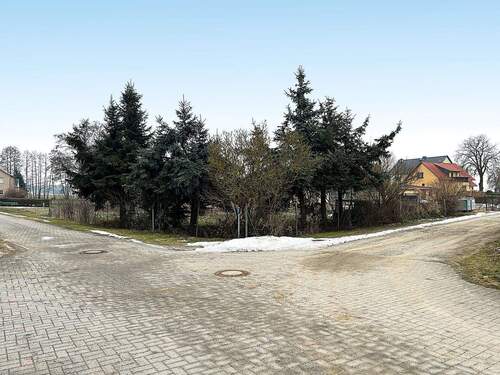 Blick auf das Grundstück - Unbebautes Grundstück in Herzberg