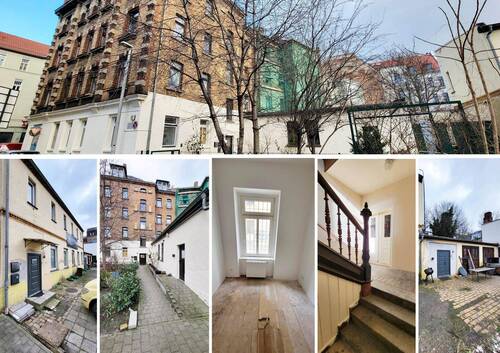 Bild 1 - 1994 saniertes Gründerzeit-MFH mit Denkmal-Afa, Hinterhaus + Garagen, voll vermietet