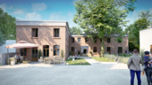 Visualisierung Hinterhaus - Etagenwohnung mit 114,00 m² in Leipzig zum Kaufen