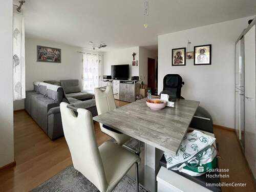 Wohn-Esszimmer - 2 Zimmer Etagenwohnung in Jestetten