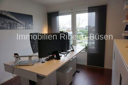 Das Arbeitszimmer im Obergeschoss - 