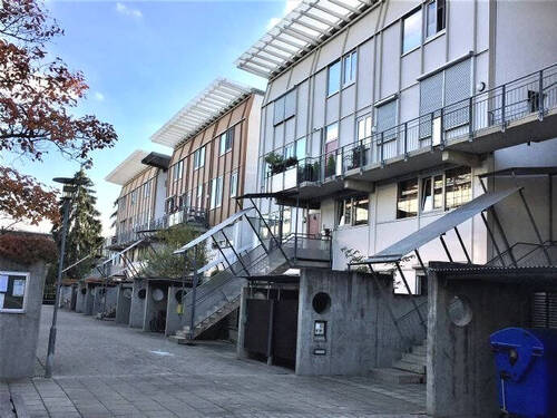 Ansicht Wohnstraße - 2 Zimmer Etagenwohnung in Waldkraiburg