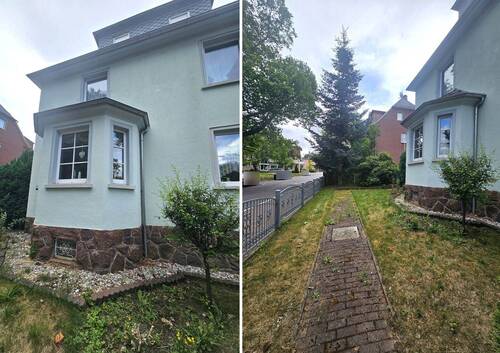 Vorgarten - 5 Zimmer Einfamilienhaus in Hartha