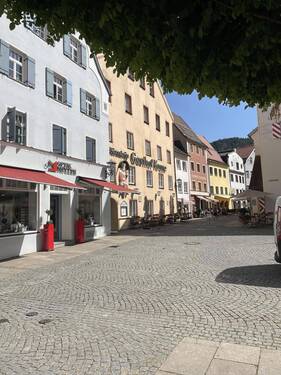 Blick in die Altstadt - 3 Zimmer Etagenwohnung in Füssen