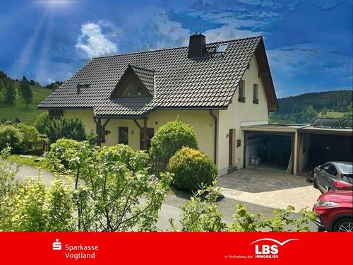 Straßenansicht - 5 Zimmer Einfamilienhaus zum Kaufen in Klingenthal