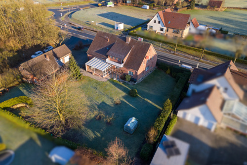 Drohnenansicht - Einfamilienhaus mit 235,70 m&sup2; in Lengerich zum Kaufen