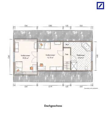 Dachgeschoss - 
