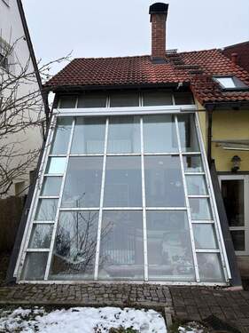 2.Gartenseite.jpg - 2 Zimmer Doppelhaushälfte zum Kaufen in Villingen-Schwenningen