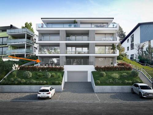 Hier befindet sich die Wohnung - 3 Zimmer Etagenwohnung in Überlingen