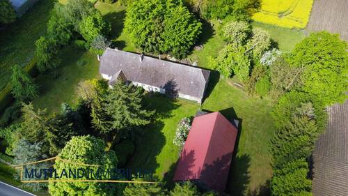 Luftaufnahme - Einfamilienhaus mit 120,00 m&sup2; in Groß Kordshagen / Flemendorf zum Kaufen