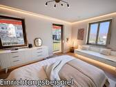 Schlafzimmer OG Einrichtungsbeispiel - 