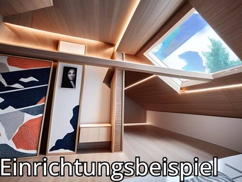 Dachboden Einrichtungsbeispiel - 