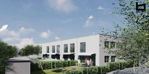 Außen Visualisierung - Doppelhaushälfte mit 133,70 m² in Aldingen zum Kaufen