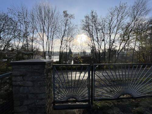 Seeblick aus dem Garten - 