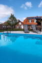 Blick vom Außenpool - Einfamilienhaus mit 165,00 m&sup2; in Buchholz/Aller zum Kaufen