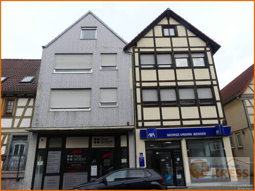 Bild 1 - Wohn-Geschäftshaus in zentraler Stadtlage, Doppelgarage, große Dachterrasse - teilweise vermietet