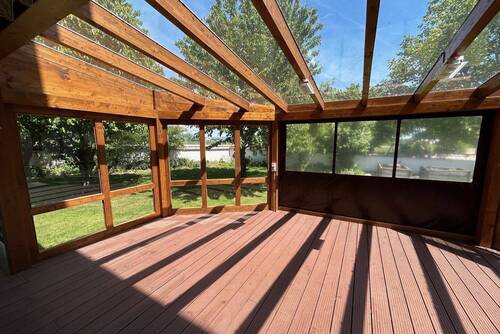 Anbau - überdachte Terrasse - 