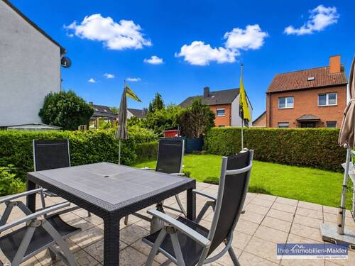 Terrasse - 5 Zimmer Doppelhaushälfte zum Kaufen in Lünen / Brambauer